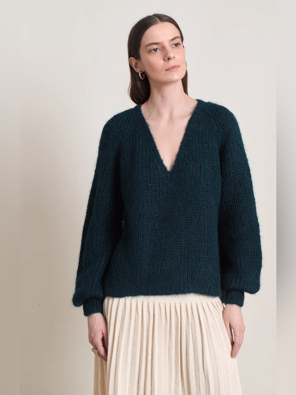 NWT Eleven Six Tess Sweater in Regal Green— Size M/L